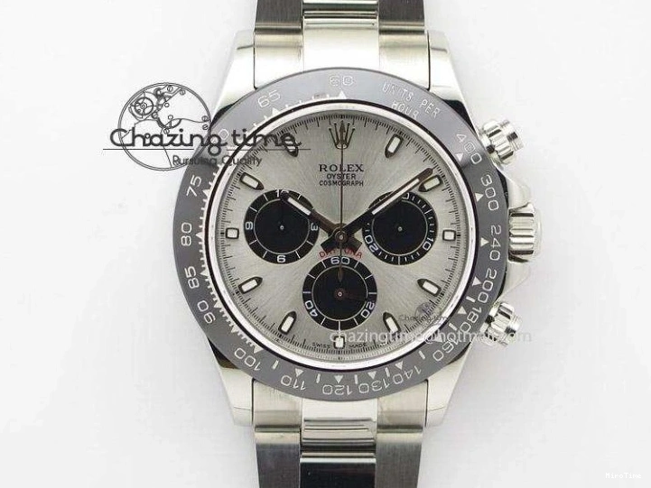 MiroTime 0409 SoftTouch Daytona 116509 KKF 1:1 Best Edition 904L Steel Gray Dial on SS Bracelet A 2459